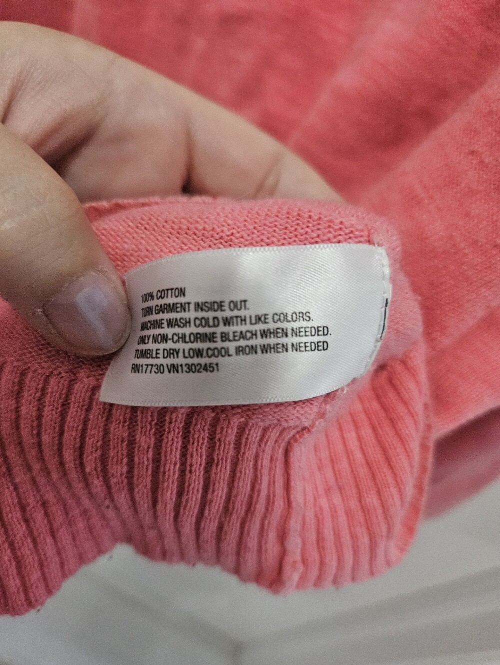 Mossimo Long Sleeve Sweater Hedgehog Print 100% Cotton 3xl Pink - Picture 3 of 4